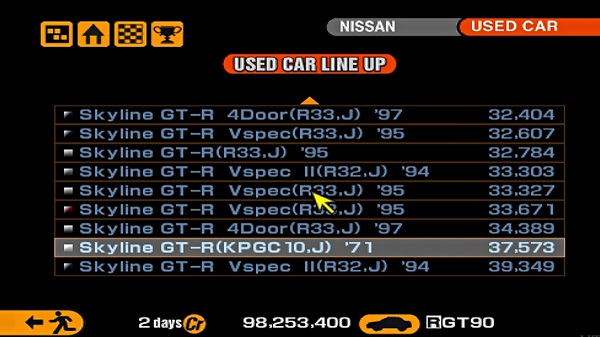 Gran Turismo 2 ROM 2