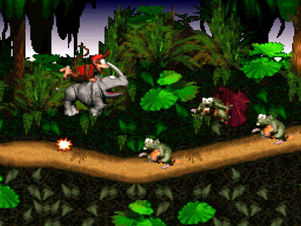 Donkey Kong Country 3-Dixie K Double Trouble ROM 2