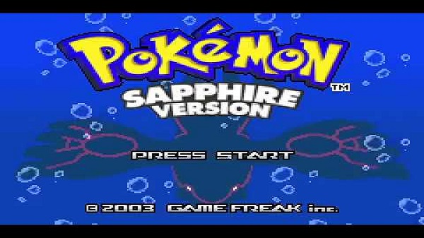 Pokemon - Sapphire Version (V1.1) ROM 1