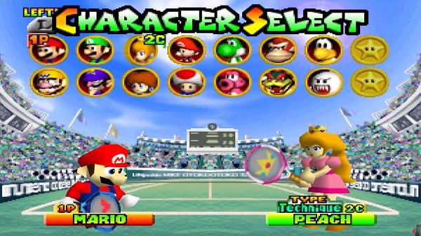 Mario Tennis 64 3