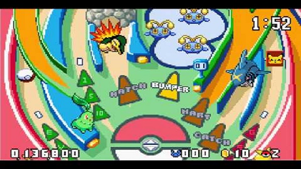 Pokemon - Pinball Ruby and Sapphire ROM 1