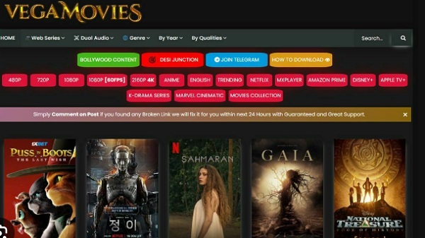 Vegamovies APK Download