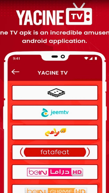 Yacine TV APK Download