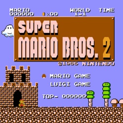 Icon Super Mario Bros 2 ROM